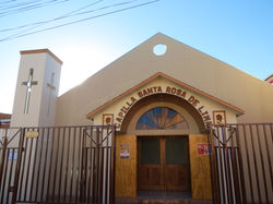 capilla santa rosa de lima calama