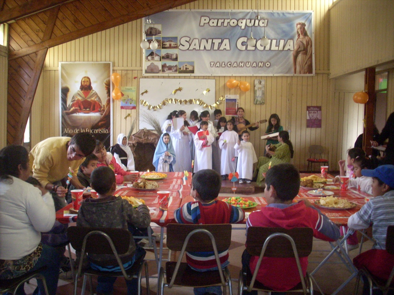comunidad san esteban parroquia santa cecelia talcahuano
