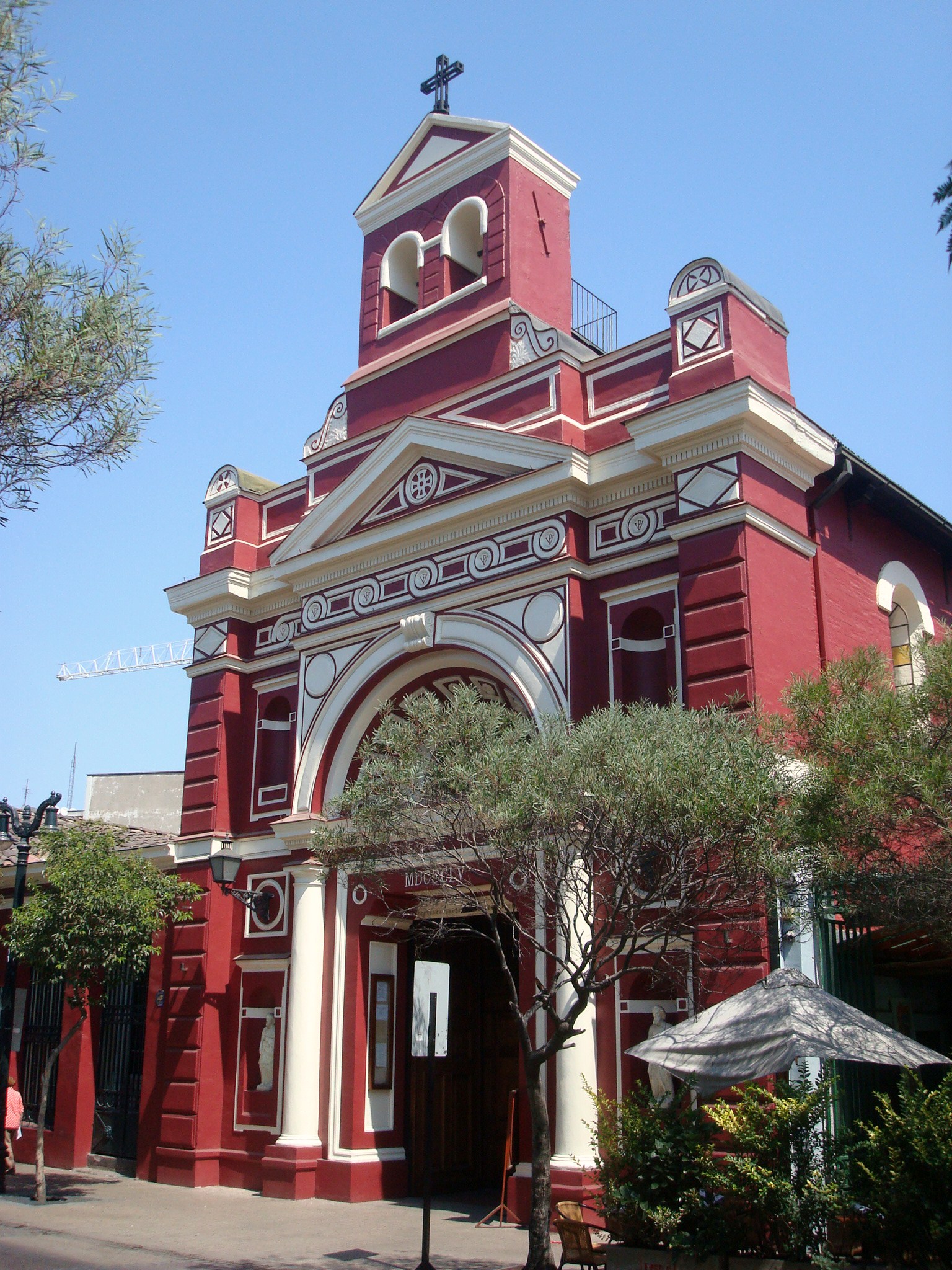 iglesia de la veracruz santiago