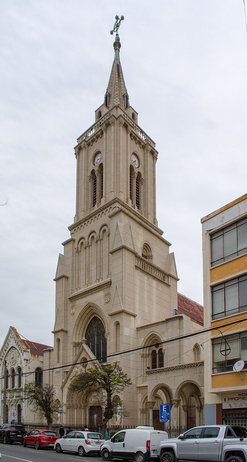 iglesia de los sagrados corazones valparaiso