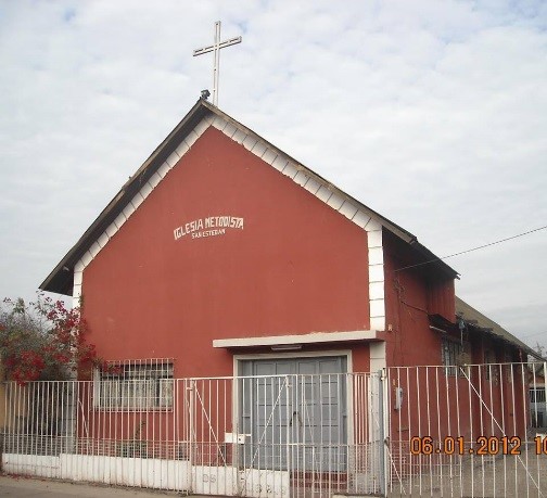 iglesia metodista san esteban pedro aguirre cerda