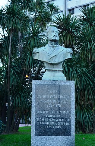 monumento arturo prat chacon linares