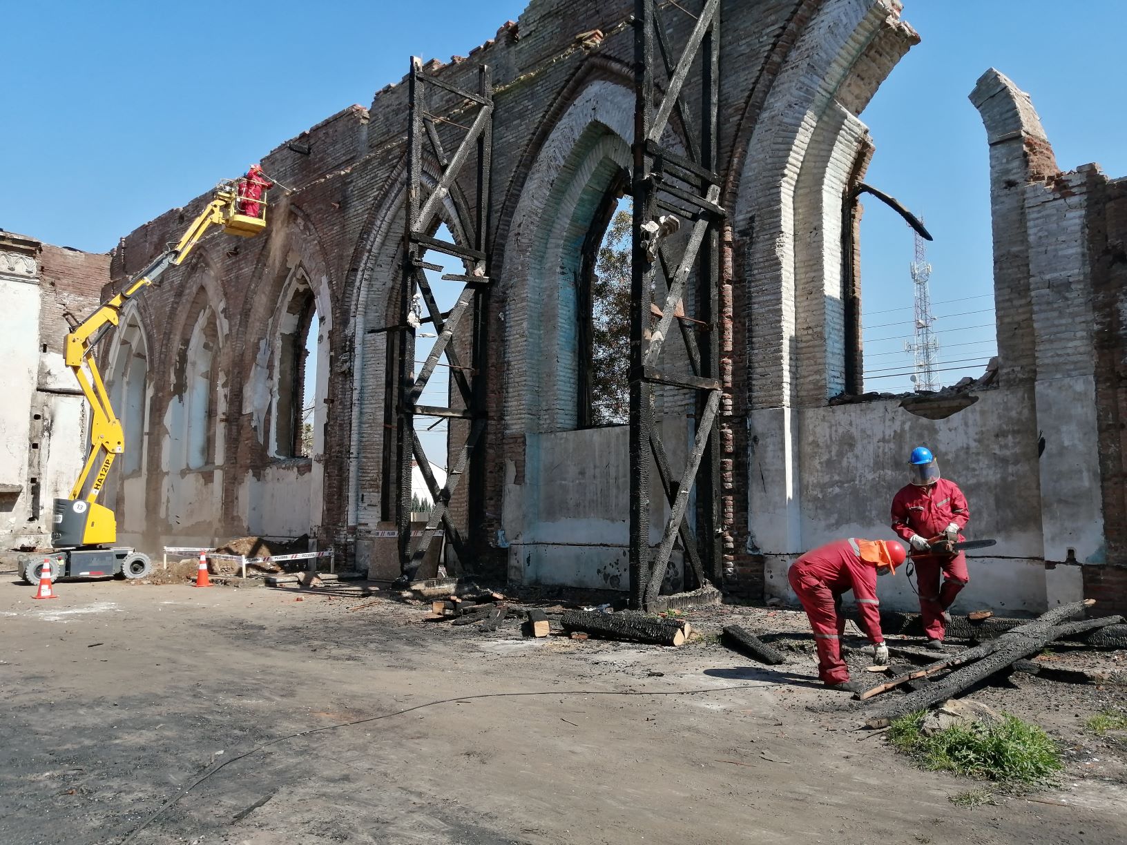 ruinas iglesia san francisco curico