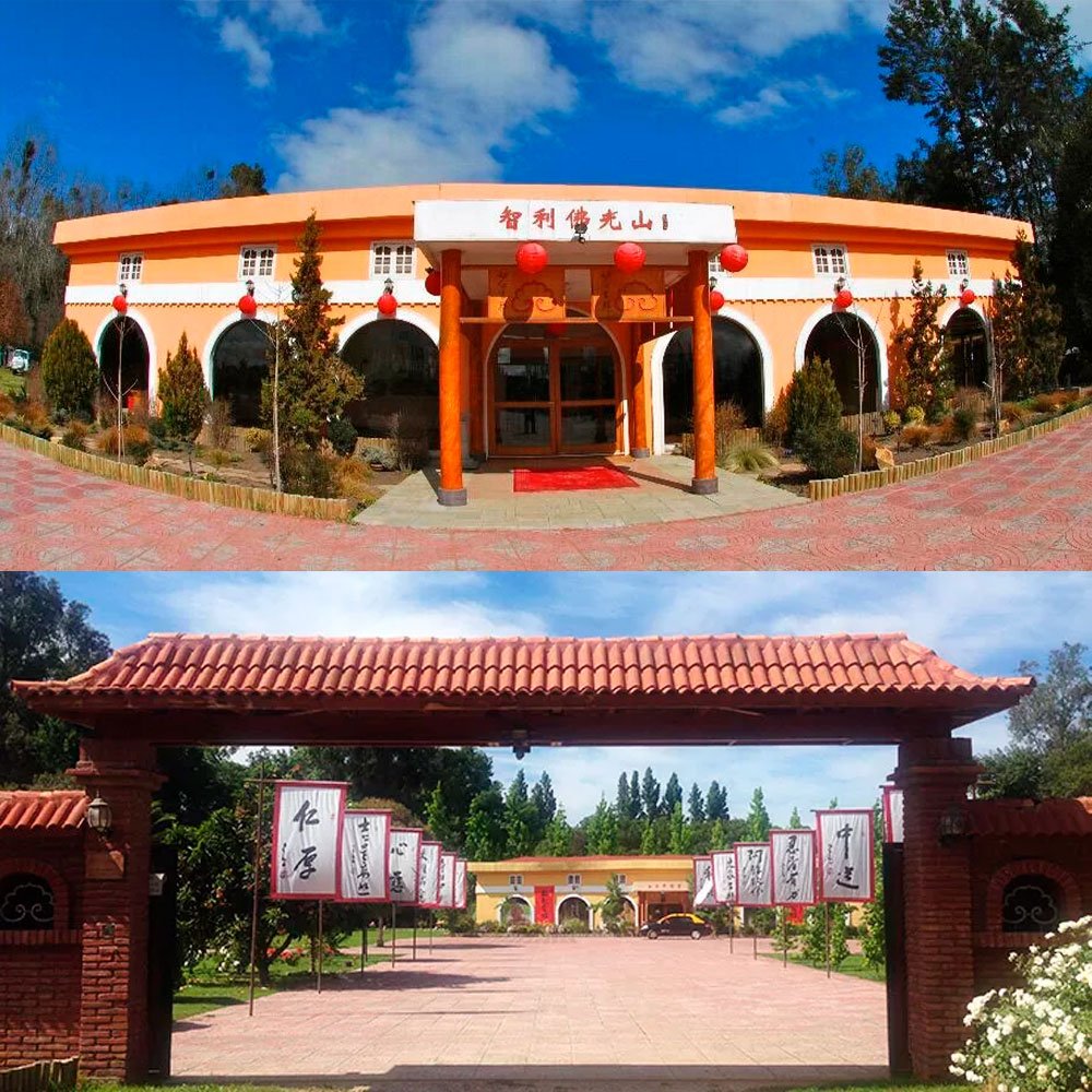 templo budista fo guang shan en chile talagante